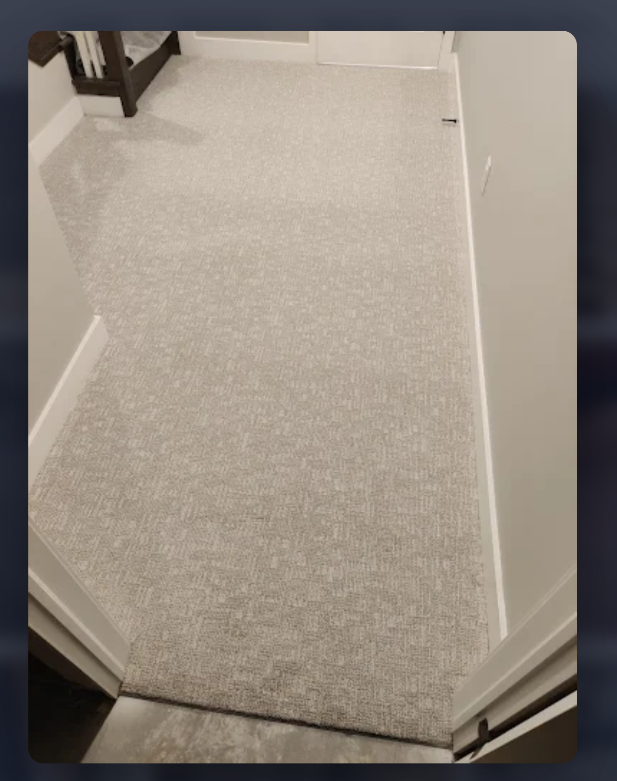 Carpet installation in an Ottawa home