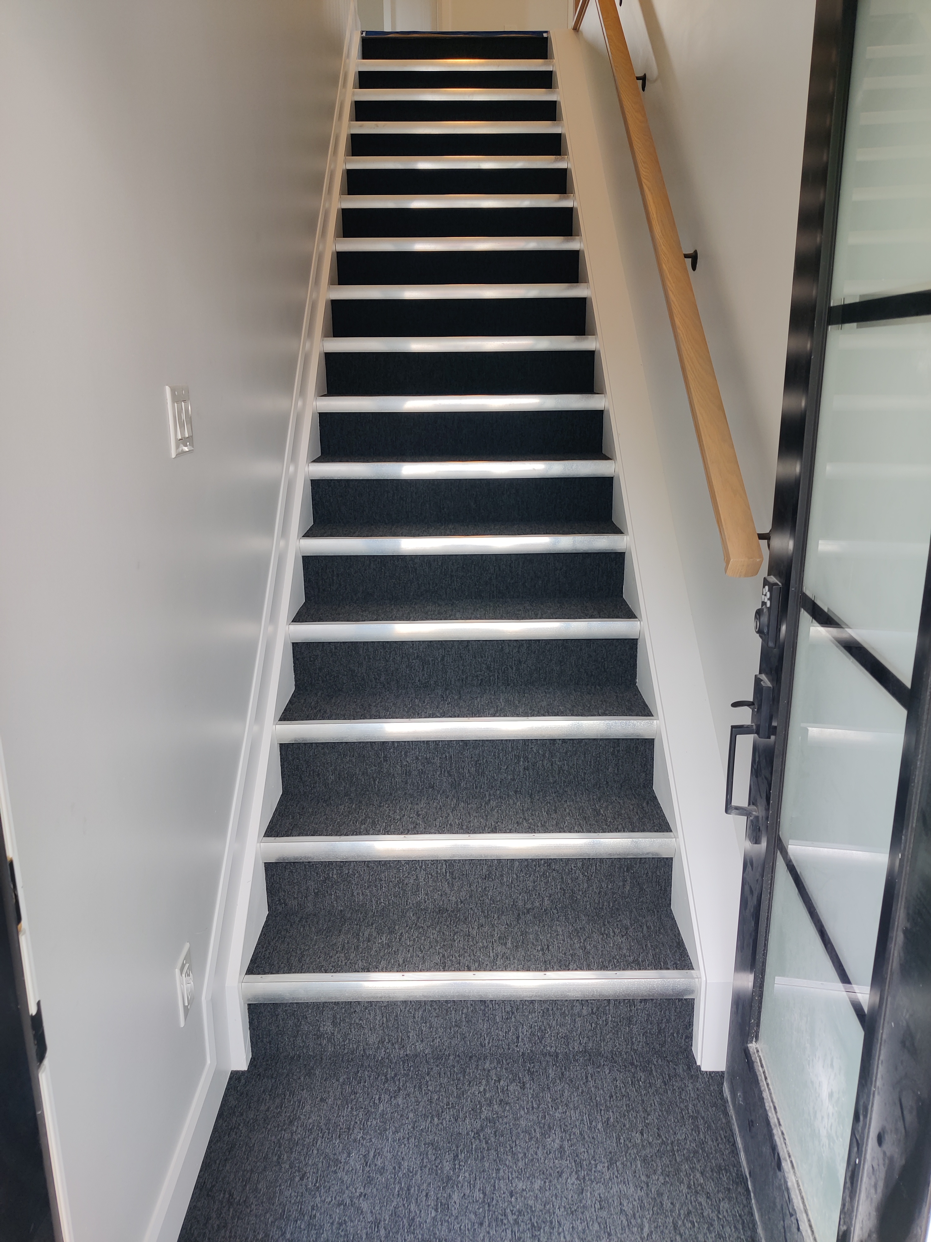 Commercial stairs installation