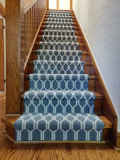 Stair flooring installation